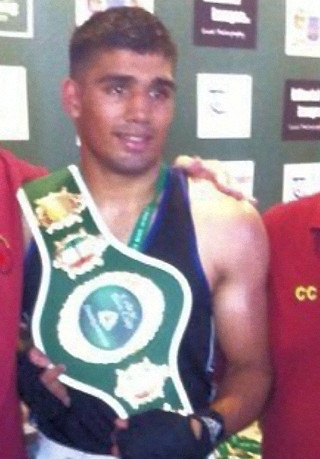 Boxer Muhammed Ali Zahid 