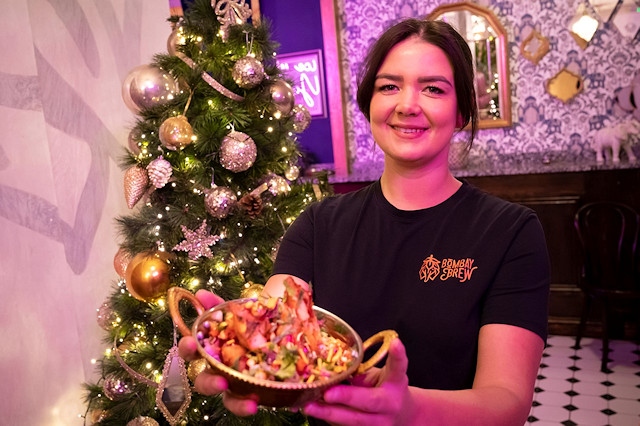 Grace Lowry, general manager at Bombay Brew who will be dishing up tasty Indian street food at the event
